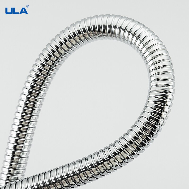 Stainless steel chrome pull out shower pipe bath basin kitchen drain faucet special hose for bathroom hardware