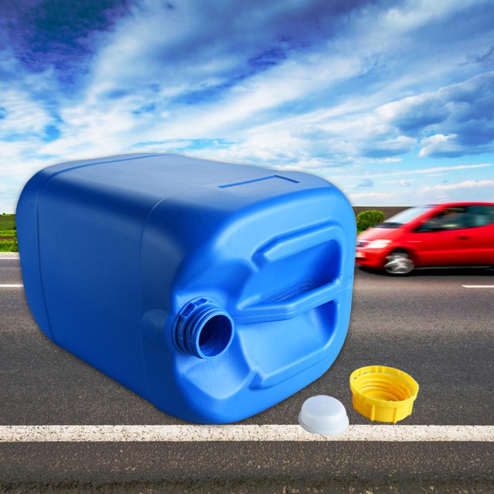 25L Fuel Tank Plastic Gasoline Container Gasoline Oil Barrel Car Jerry Can Petrol Cans Gas Cans With Scale Oil Pipe