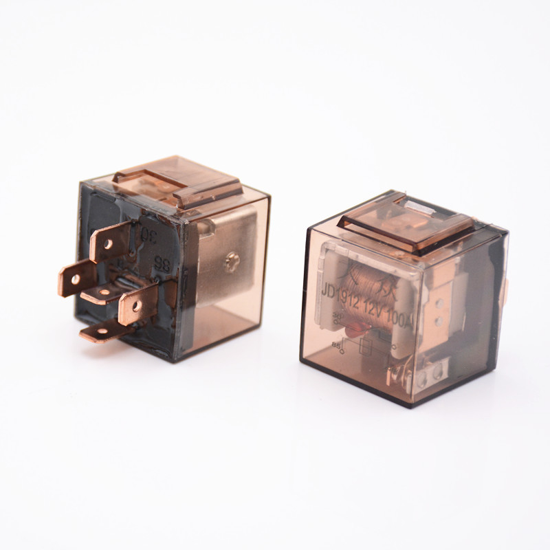 Waterproof Automotive Relay DC 12V / 24V 80A 100A 5Pin SPDT Car Control Switch Device Car Relays High Capacity Switching Relay