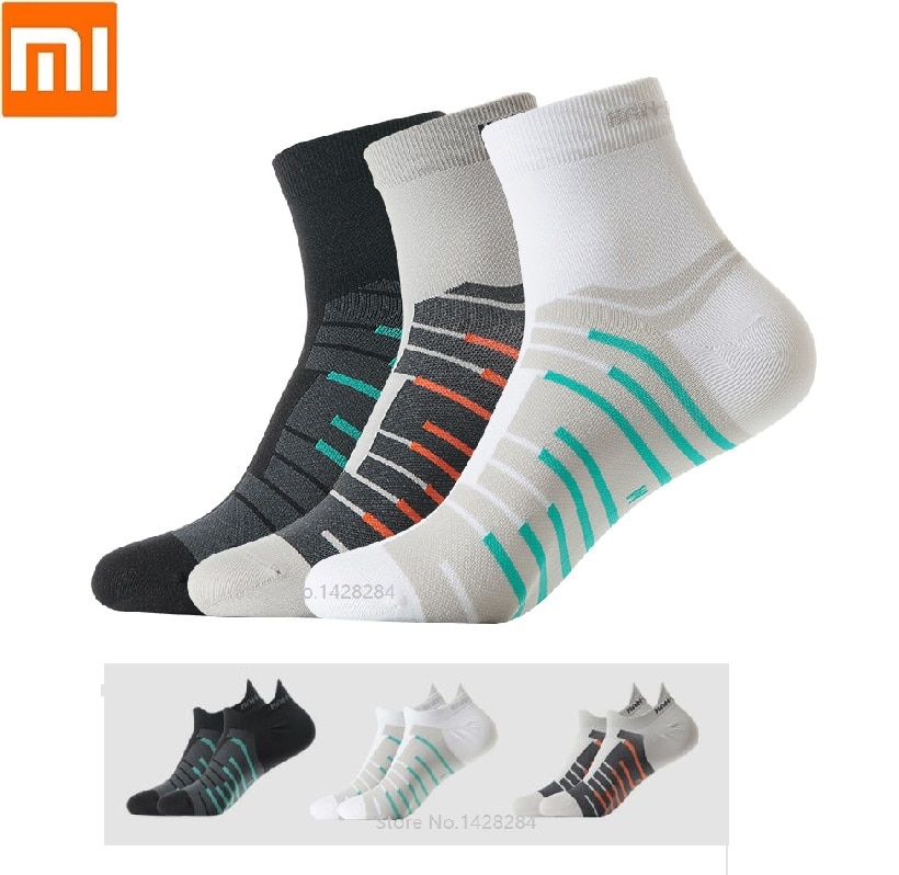 Youpin Man woman sports Boat socks Short socks 3pairs Quick-drying Running leisure function sports socks Breathable Comfortable