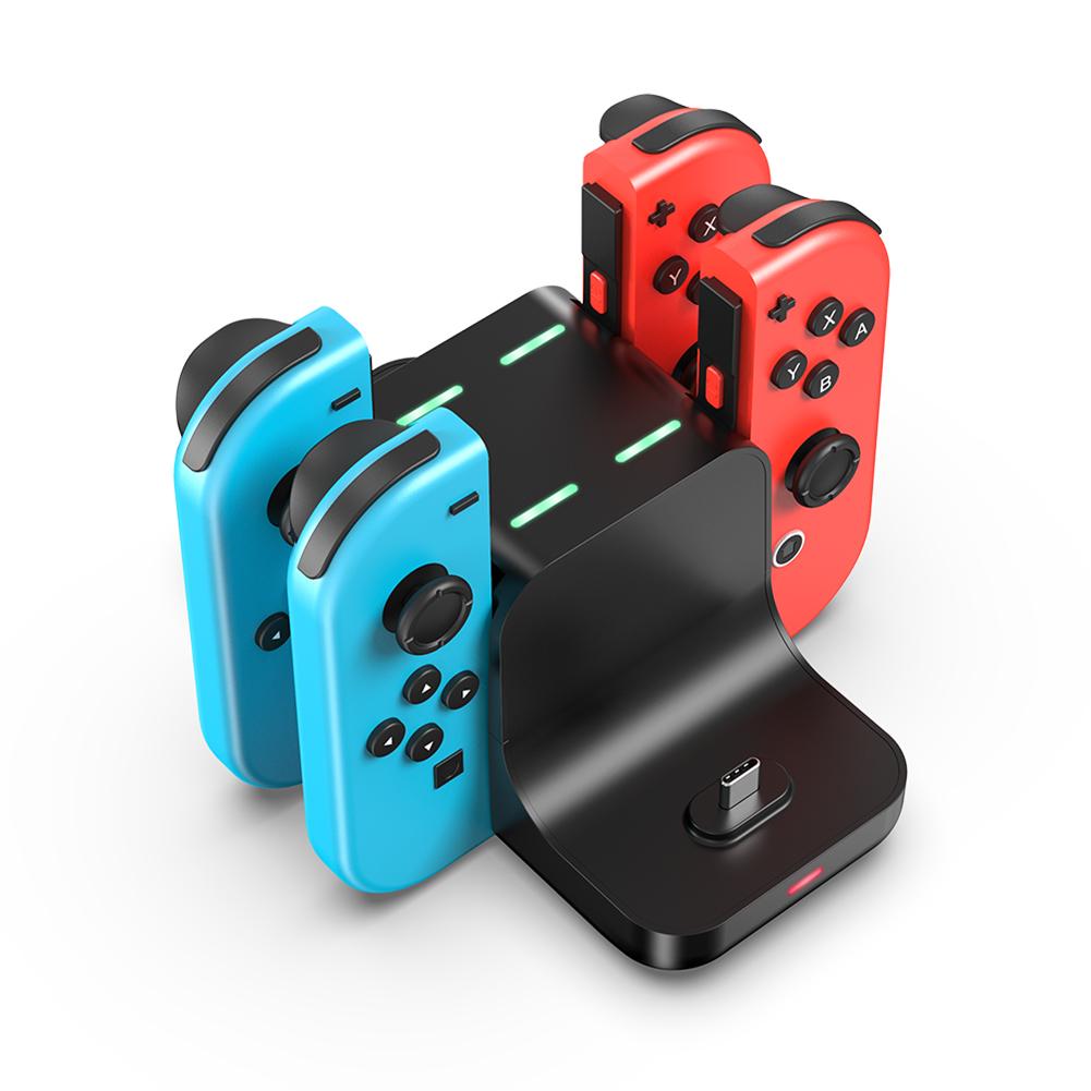 For Nintendo Switch Joycon Pro Controller Controller Charger Dock Charging Stand Station Cradle For Nintendo Switch Joycon Pro