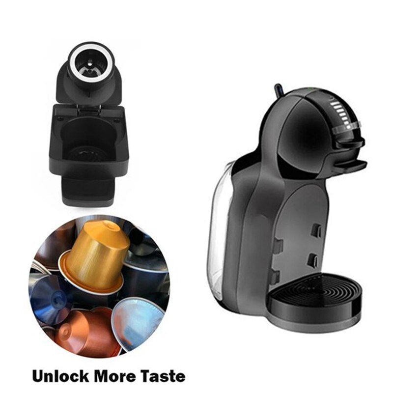 Refillable Coffee Pods Adapter of Nespresso Capsule Holder for Dolc E Gusto Transform Machine Transform Tool