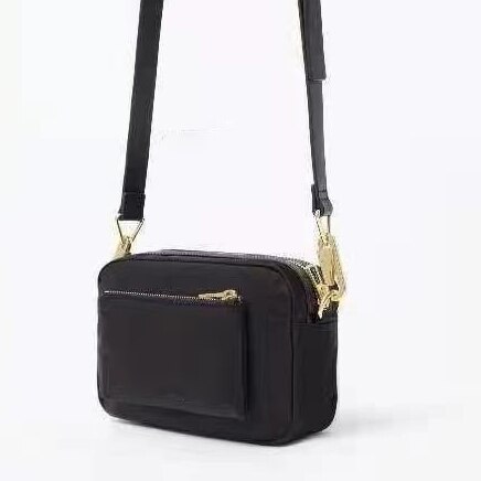 Mochila de Nylon con múltiples bolsillos para mujer, morral cruzado de viaje para chica: N17