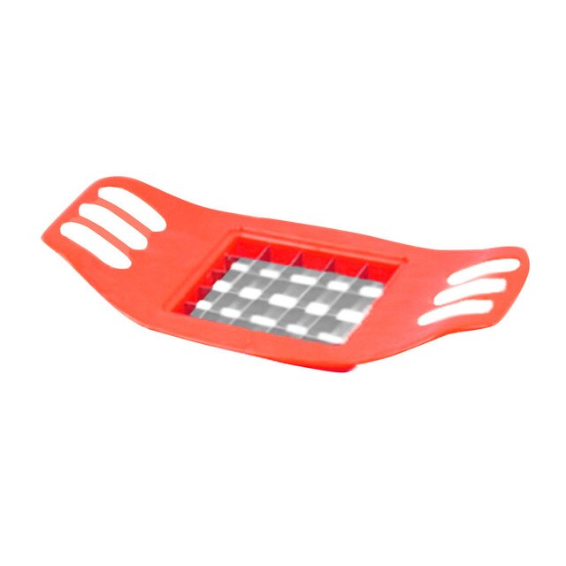 Herramientas de cocina cortador de patatas fritas, cortador de patatas fritas, máquina para patatas fritas, herramienta para cortar patatas, utensilios de cocina para mayor comodidad: orange