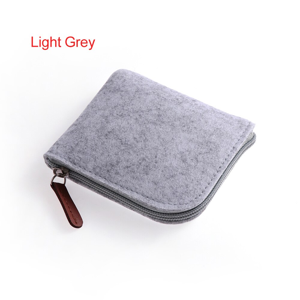 1PC Sanitary Napkin Storage Bag Canvas Pad Makeup Bag Coin Purse Jewelry Organizer Credit Card Pouch Case Tampon Packaging: B-light grey