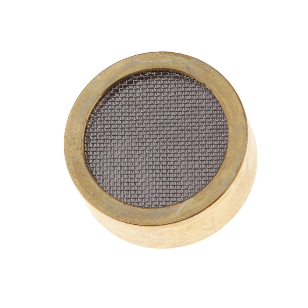 Aluminum Alloy Condenser Microphone Cartridge Capsule Replacements Large Diaphragm Microph Electric Instrument Parts Golden