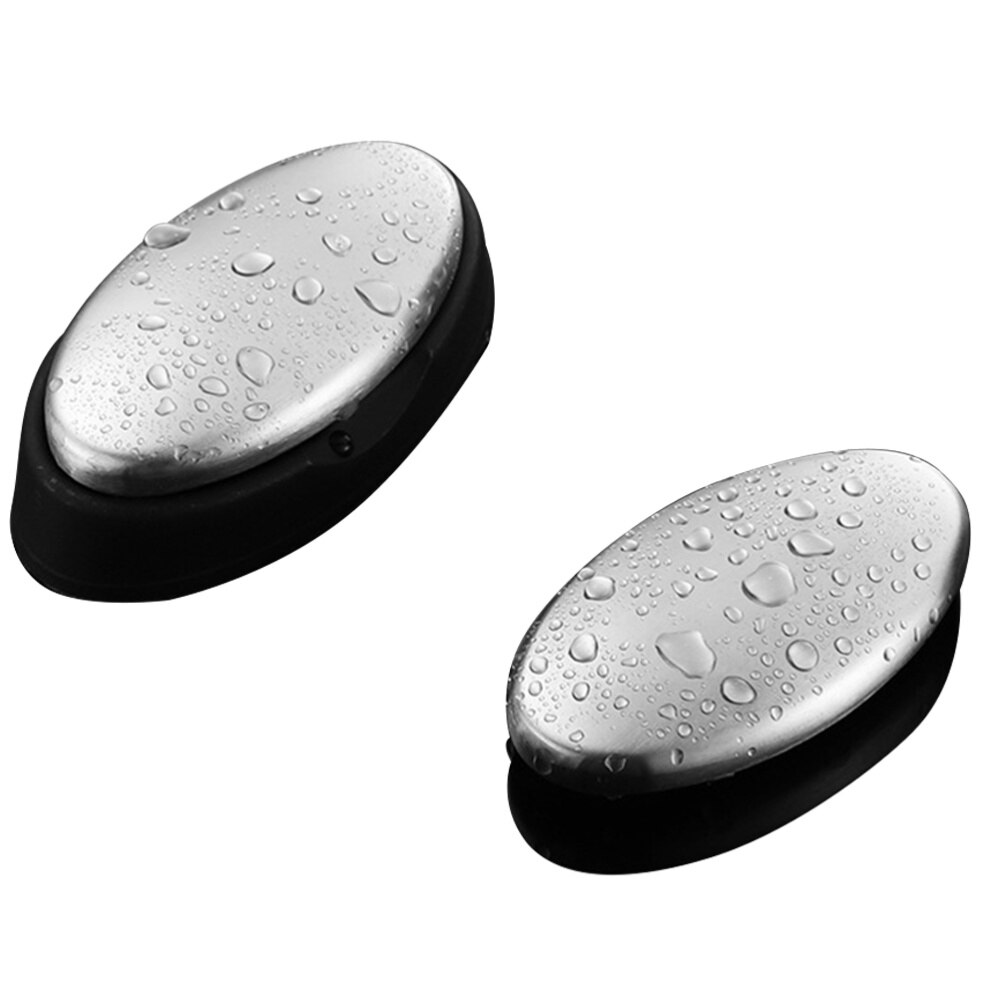 2 stuks geurverwijderaar, geurabsorber, roestvrijstalen zeep, deodorant, metaalzeep voor de keuken