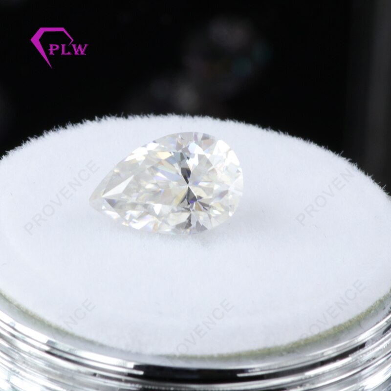 Provence jóias wholesal D cor 3*5 milímetros 3ex VVS moissanite 0.35 carat pear forma para pulseira anel colar brinco