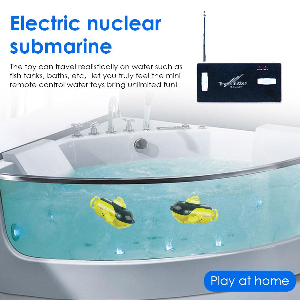 Børn fjernbetjening ubådsbåd elektrisk skib vandlegetøj intelligent ubåd vandlegetøj elektrisk simuleringsmodel legetøj