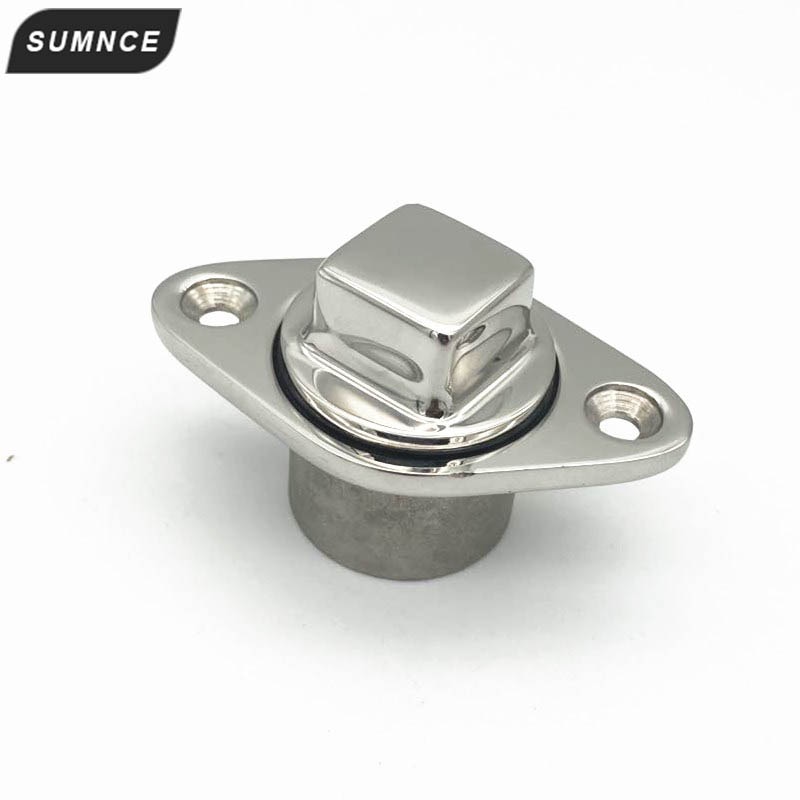 316 Stainless Steel Boat Drain Plug Bung Hole Drainage Marine Dinghy Garboard Hardware Boat Accessories