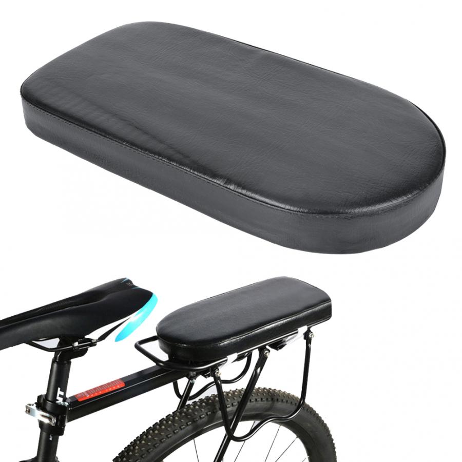 Fiets Achter Zadel Soft Pu Fiets Tail Seat Cover Bike Stoel Kussen Mountainbike Bagagedrager Pad Fiets Accessoire