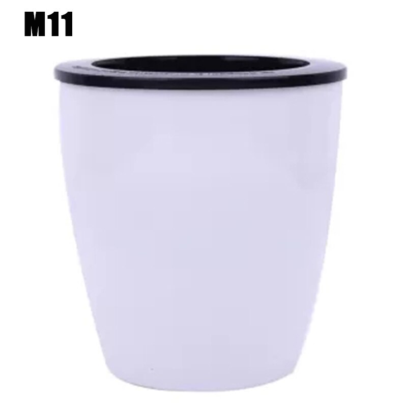 Resin Flower Pots Automatic Self Watering for Office Garden Supply Plants Basket Home Decorative Planter TB: M11 22x14x22cm
