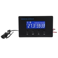 Digitale Sauna Thermostat 220V 10A Temperatur Regler Timer mit NTC Sensor 19QB