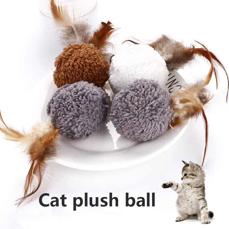 Grappig Huisdier Speelgoed Bal Veer Mint Speelgoed Kat Teaser Spelen Bal Interactieve Training Speelgoed LBShipping