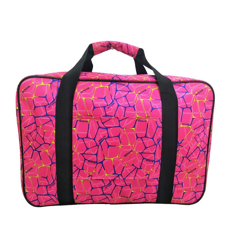 Waterdichte Canvas Tas Grote Capaciteit Opbergtas Reizen Draagbare Hand Tassen Storage Case Met Zakken En Handvat
