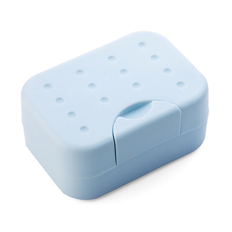 Travel Soap Dish Box Case Holder For Home Or Travelling,Simple Cleaning Travel Soap Dish Box Soap Saver Soap Holder: Blue