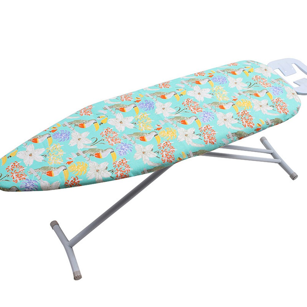 Toile protéger antidérapant léger remplacement housse de table à repasser maintien de la chaleur ajustement facile ficelle épaisse taille moyenne Durable: green