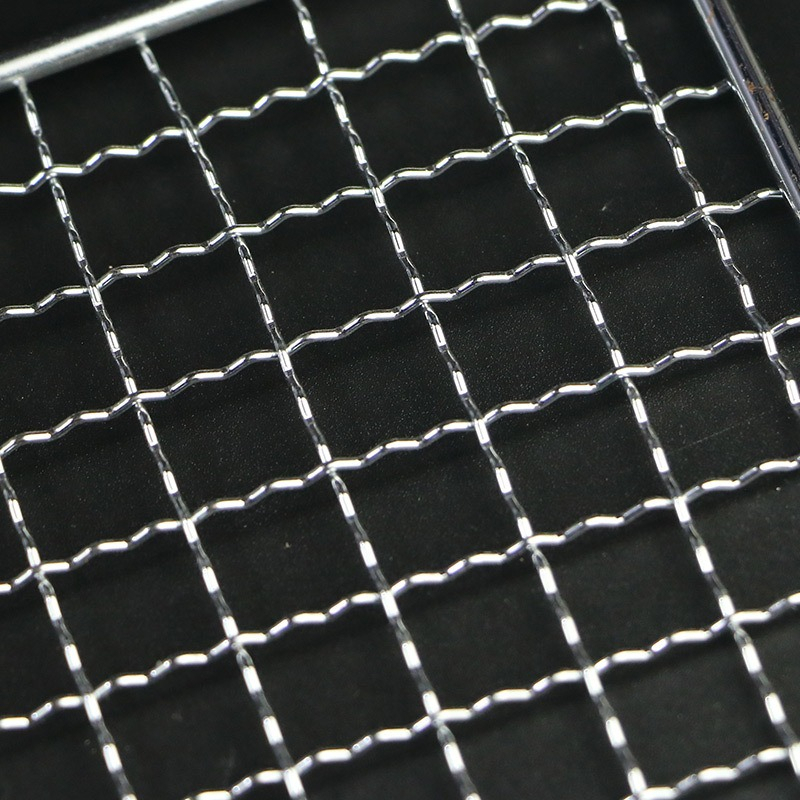 BBQ Grate Mesh Net Barbecue Grill Grate Grid Stainless Steel Japanese Korean Kitchen Supplies Outdoor Picinic Tools