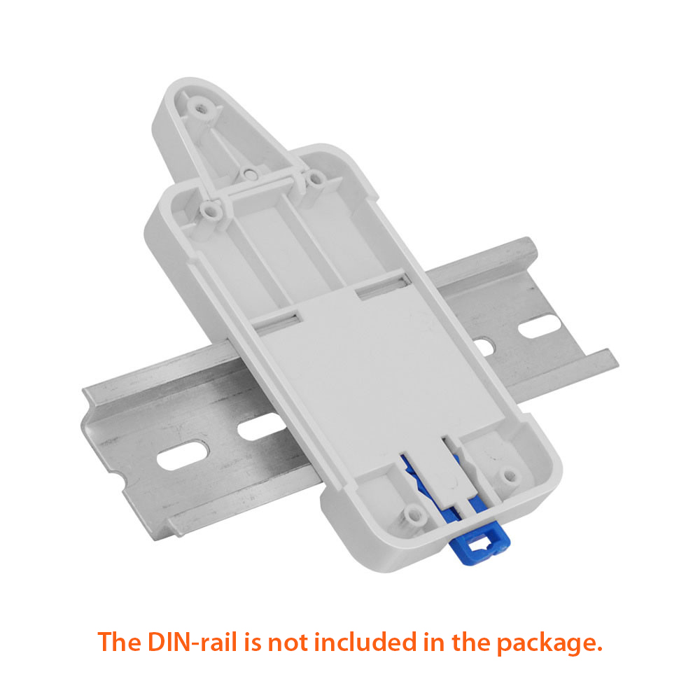 DIN Rail Tray Adjustable Mounted Rail Case Holder For Wifi Remote Control Switch Sonoff Basic RF Pow TH10 TH16 Dual Smart Switch