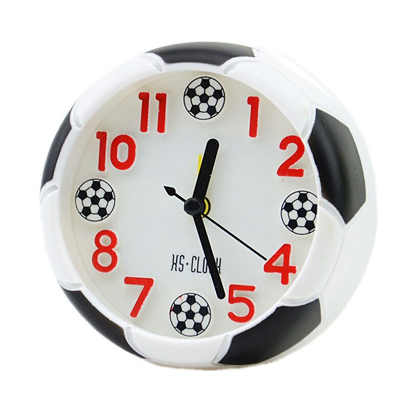 Despertador de fútbol con forma de pelota de fútbol, decoración del hogar, de cumpleaños para niños