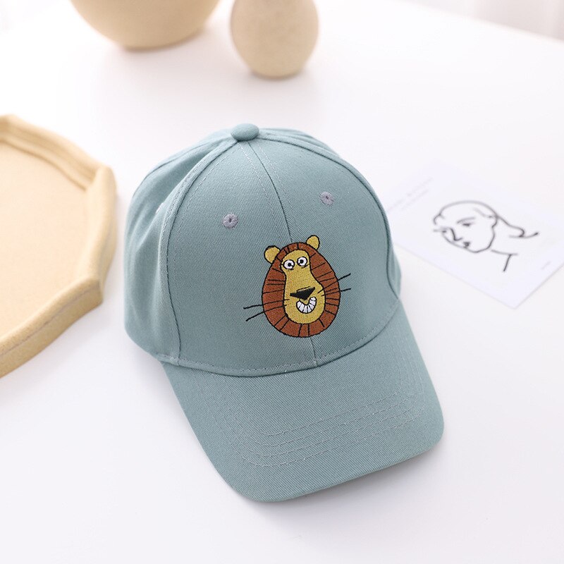 Doitbest – casquette de Baseball pour enfants, chapeau de printemps, style Hip Hop, avec lion brodé, pour garçons et filles, collection