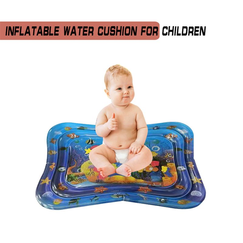 40" Summer Inflatable Water Mat for Babies Safety Cushion Ice Mat Early Education Toys Play