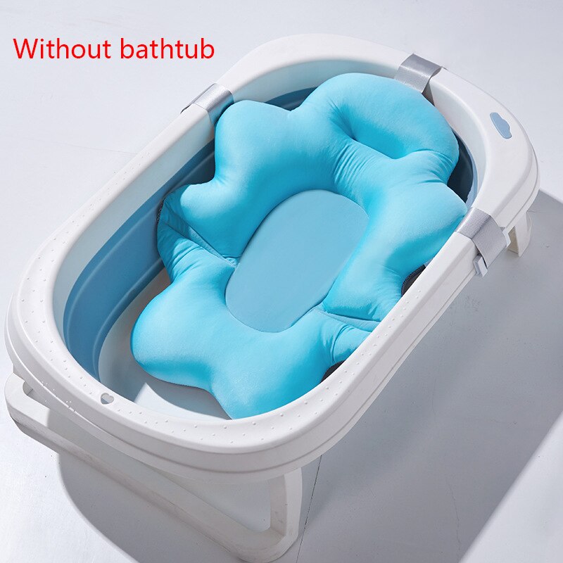 Baby Bad Ondersteuning Pad Pasgeboren Comfortabele Zachte Douchestoel Anti-Slip Veiligheid Kussen Peuter Bad Net Kinderen levert: P1