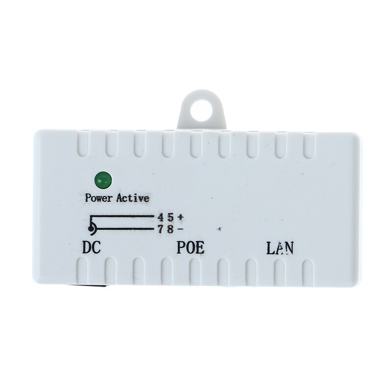 10/100Mbp 12V - 48V Passieve Poe Injector Splitter Wall Mount Adapter Voor Ip Camera Voip Telefoon netwrok Ap Apparaat Netwerken