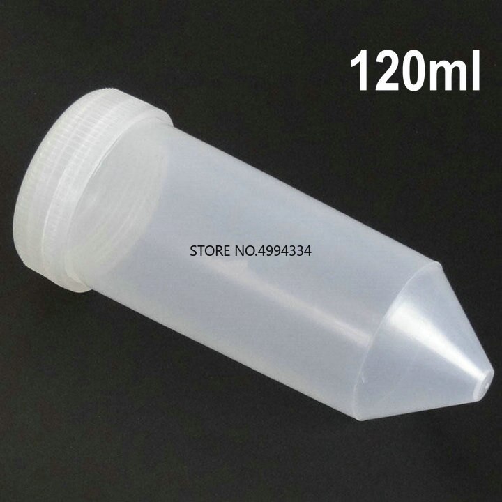 120ml plastic centrifugal tube sharp/V-shaped bottom with screw cover Labware Test Tube EP Tube