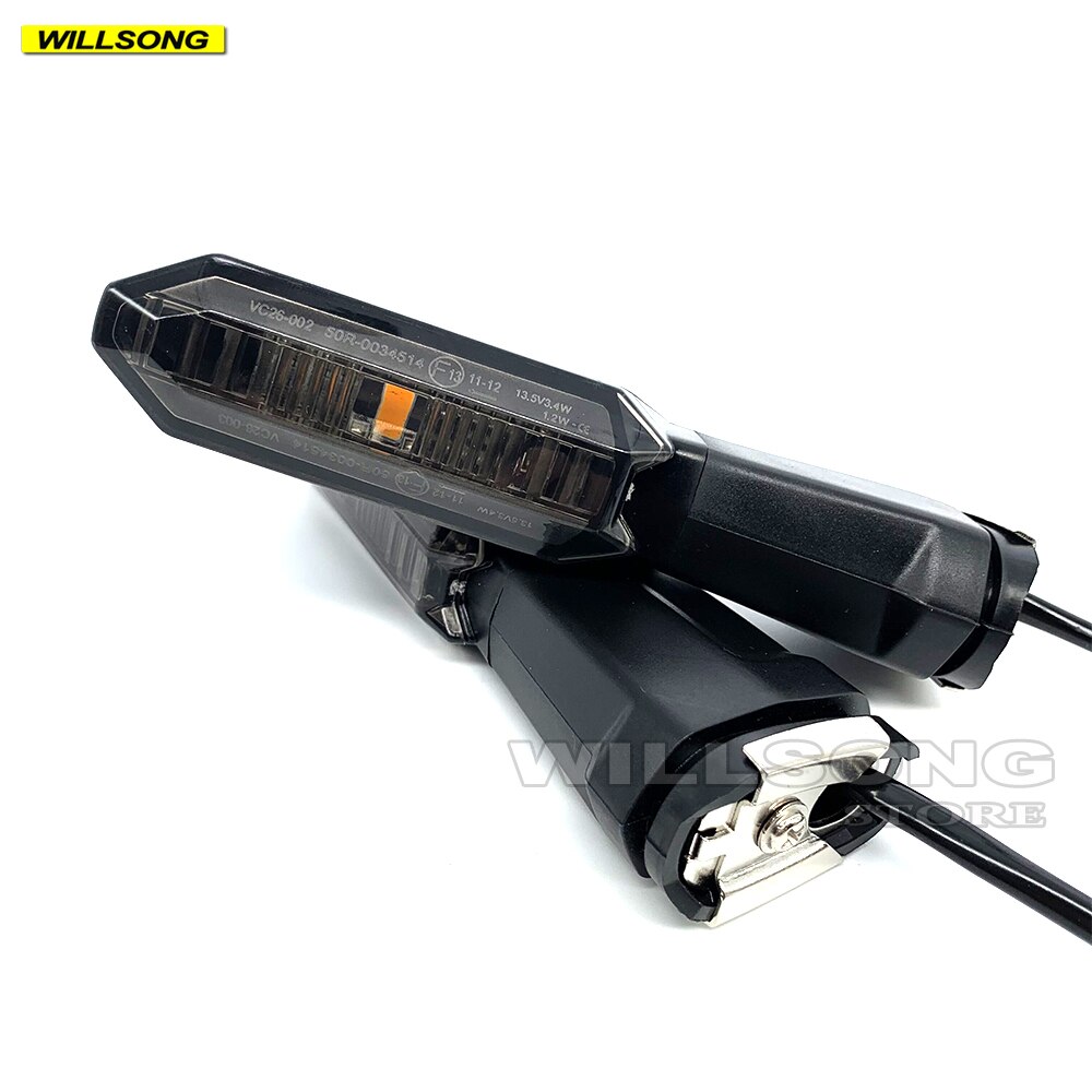 La parte trasera delantera luz LED de intermitente lámpara intermitente indicador para KAWASAKI Z/125/250/300/400/650/750/800/900/1000 Z650 Z900 de la motocicleta