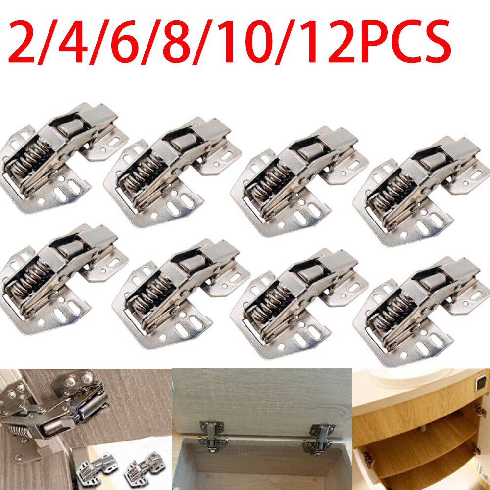2–12 x Overhead-Scharnierklappe für Wohnwagen, Wohnmobil, Scharniere, Schließfach, Schranktür, Küchenschrankscharniere für Gesichtsrahmen, Schrank