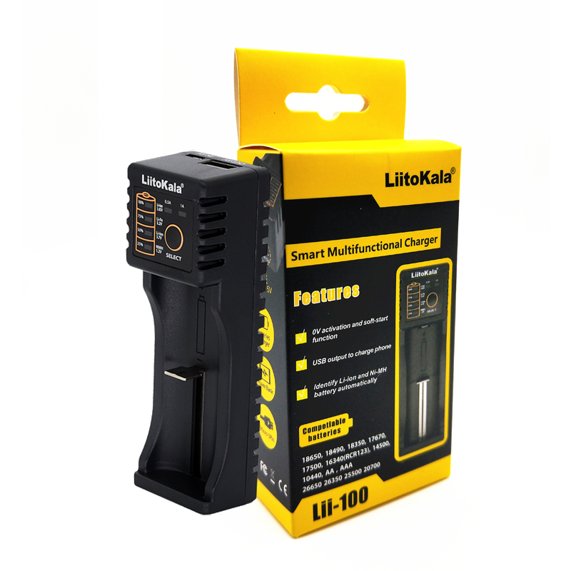 Liitokala lii -500 lii -202 lii -402 lii -pd2 lii -pd4 1.2v 3.7v 3.2v aa / aaa 18650 18350 26650 nimh litiumbatteri smart lader