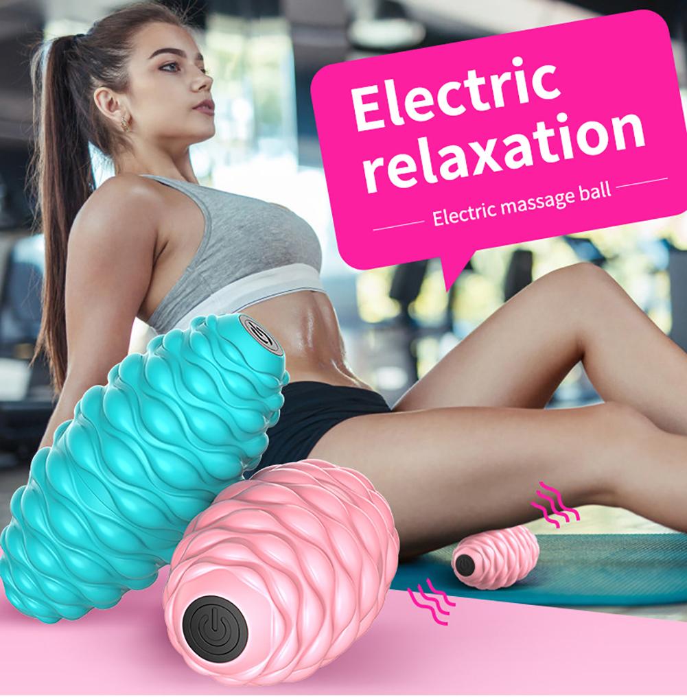 Elektrisk muskel fascia afslappende fitness yoga træthed lindre massage bold roller salg