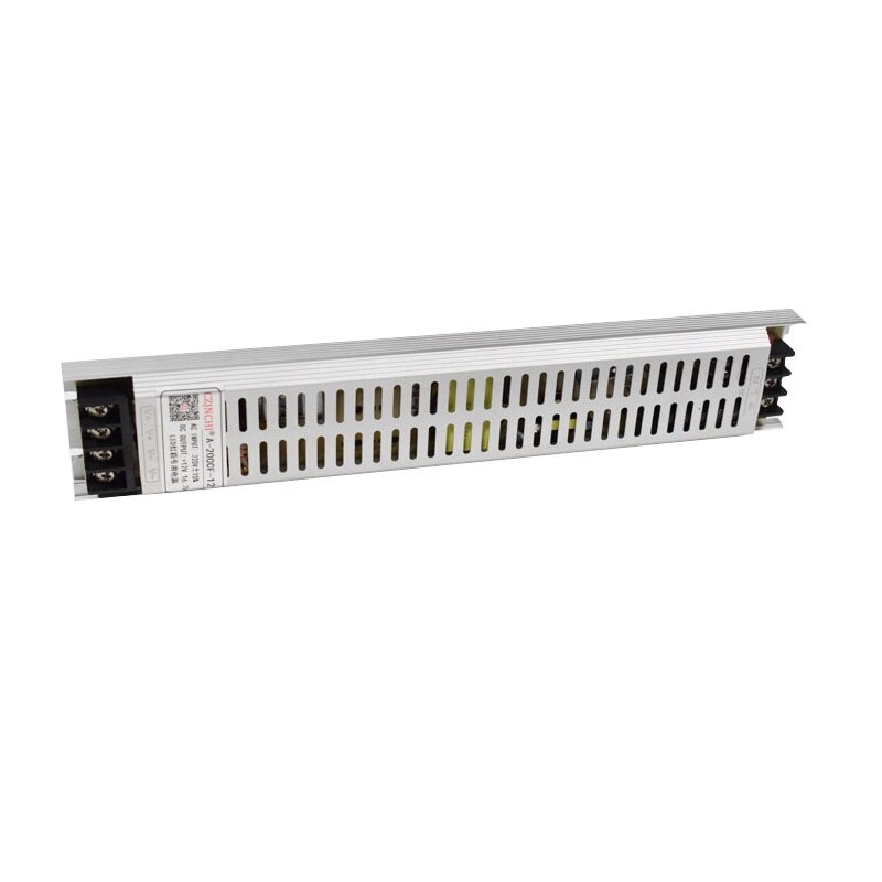 Ultra tynd led strømforsyning  dc 5v 12v 24v lystransformatorer 60w 100w 150w 200w 300w 400w ac190-240v driver til led strips