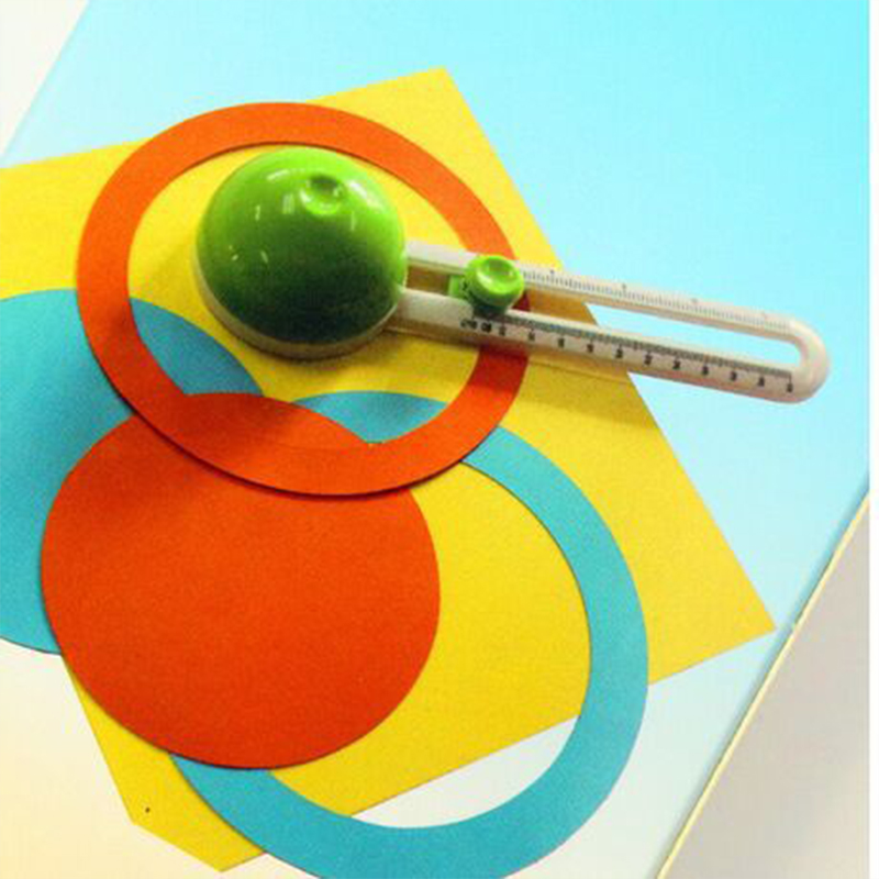 360 Graden Draaiende Cirkel Cutterround Cutter Knifemodel Patchwork Kompas Circularpaper Scrapbooking Cardscutterdiycutting Tool