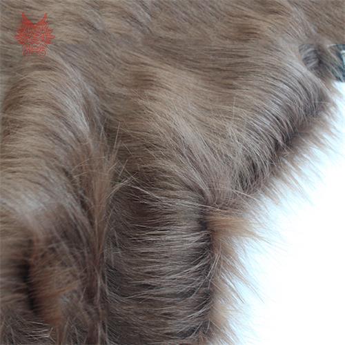 Hoogwaardige 9 Cm Lange Haar Koffie Faux Fur Stof Voor Winterjas Vest Cosplay Stage Decor 150*50 Cm 1 Stuk SP3759: Default Title