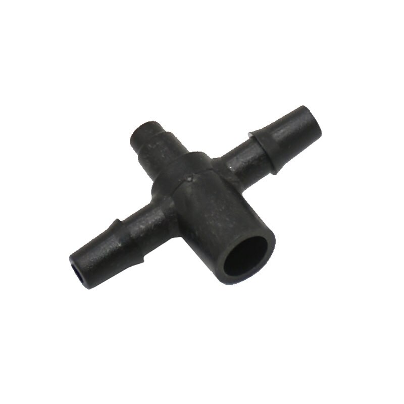 1/8 &quot; 4- -veis pil dråpeteller vann splitter kryss 2- veis kobling 3/5 slange drypp pil system adapter 25 stk.