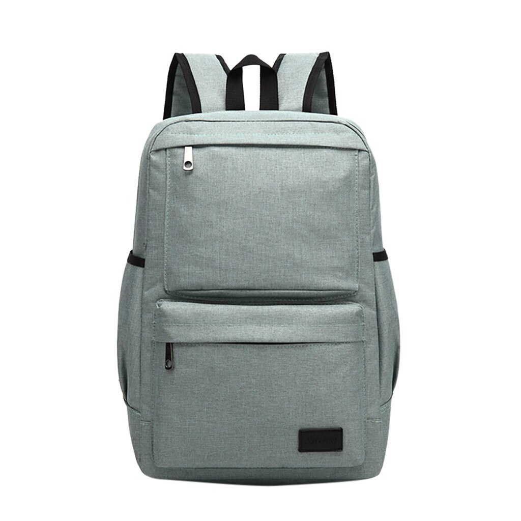 Men & Women Big capacity Travel Backpack USB Retro Canvas Student Bag Backpack Waterproof Business Bag: D