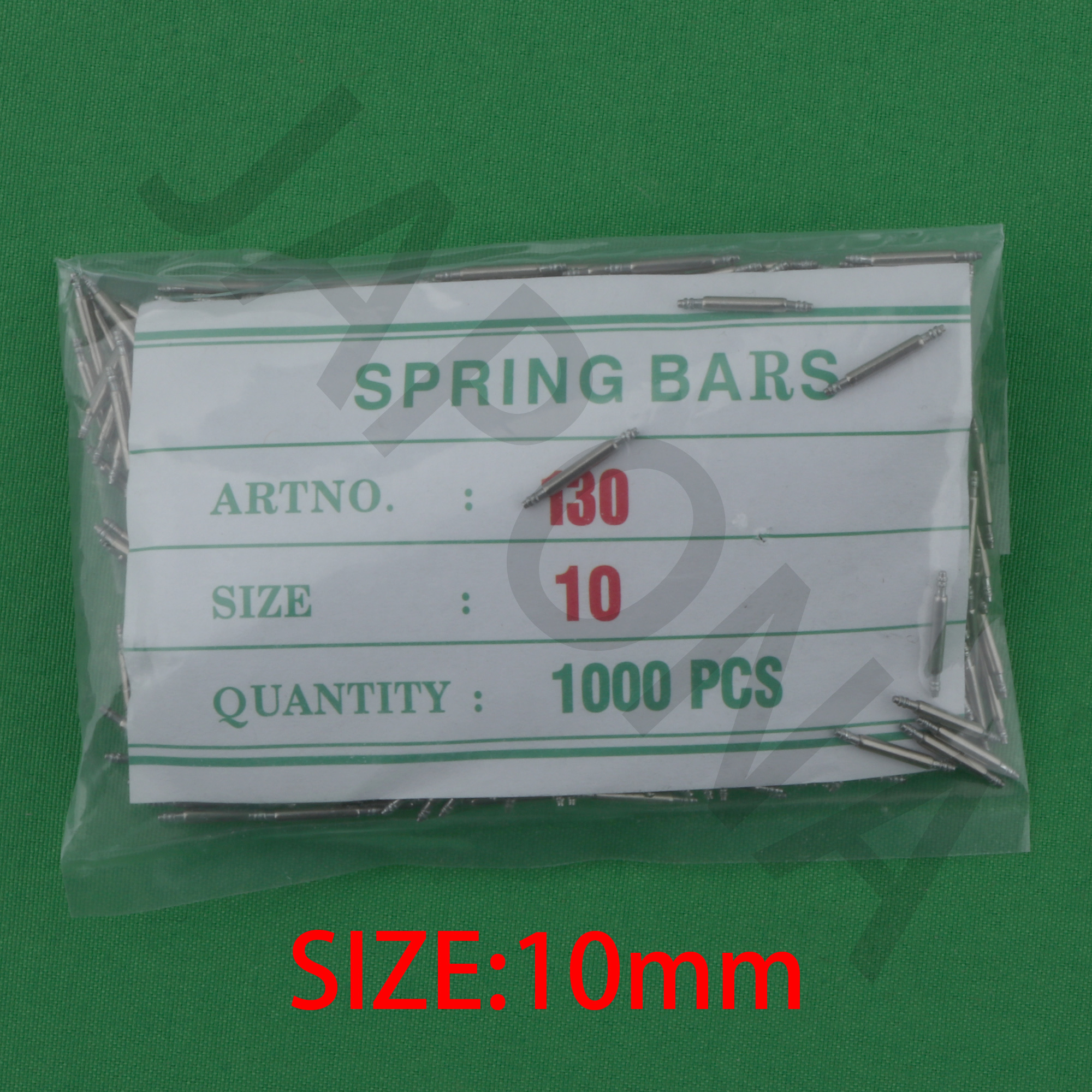 Horloge lente bar tool Horloge accessoires voor horloge winkel lente dik 1000PCS 8mm 10mm 12mm 14mm 16mm 18mm 20mm 22mm 23mm 24mm: Blauw