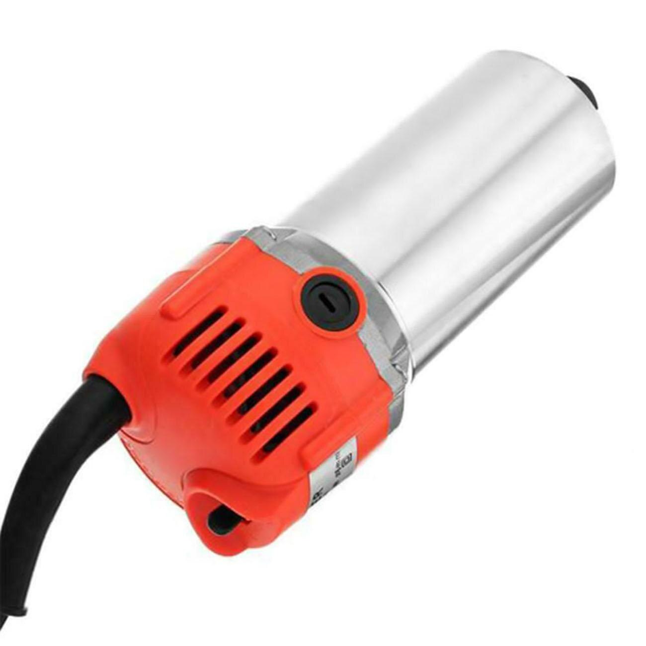 800W Woodworking Trimmer Handheld Engraving Slotting Trimming Tool 110/220V 30000RPM Wood Router Wood Electric Hand Trimmer