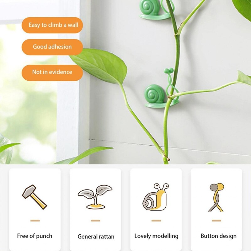 Wspinaczka klipsy robić roślin klipsy robić montażu na ścianie samoprzylepne klipsy robić roślin opaski robić roślin robić wsparcia i mocowania roślin Dom gabinet
