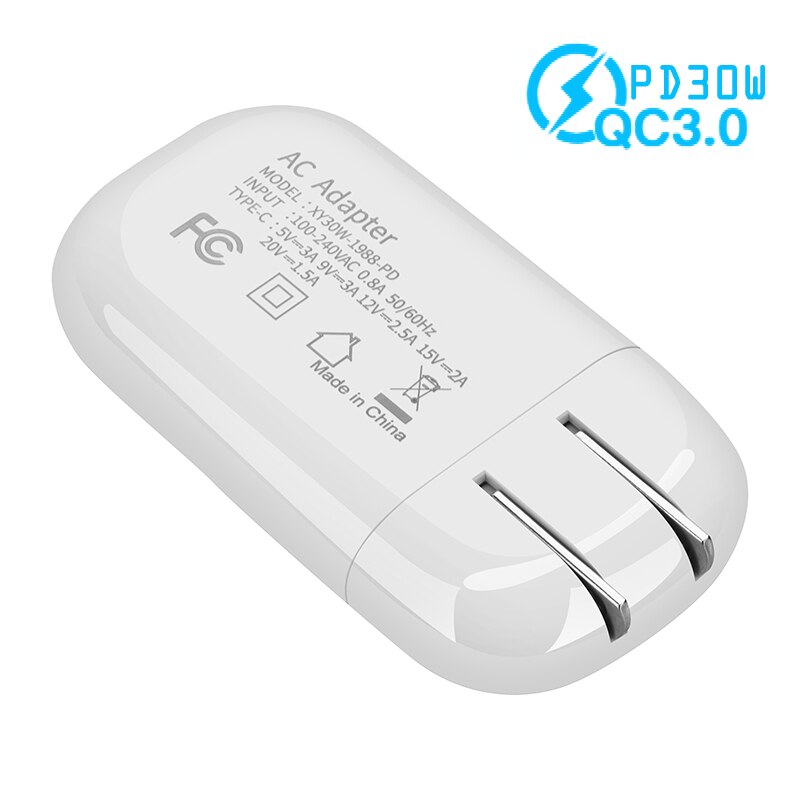 Szybka ładowarka 30W PD 3.0 typ c ładowarka PowerPort Mini Compact dla iPhone13 12 ładowarka usb dla xiaomi 12 dla Samsung
