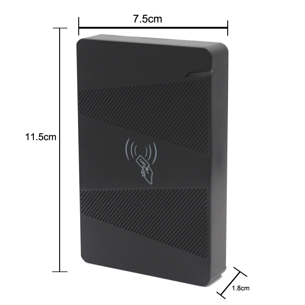 125KHz 13.56MHz RFID Card Reader Access Control WG26/34 Output IP66 Waterproof Smart Proximity Access Control Card Reader