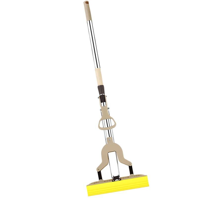 1pc Floor Cleaning Mop Portable Swob Foldable Swabber 28CM PVA Sponge Mop For Home household Cleaning Tool