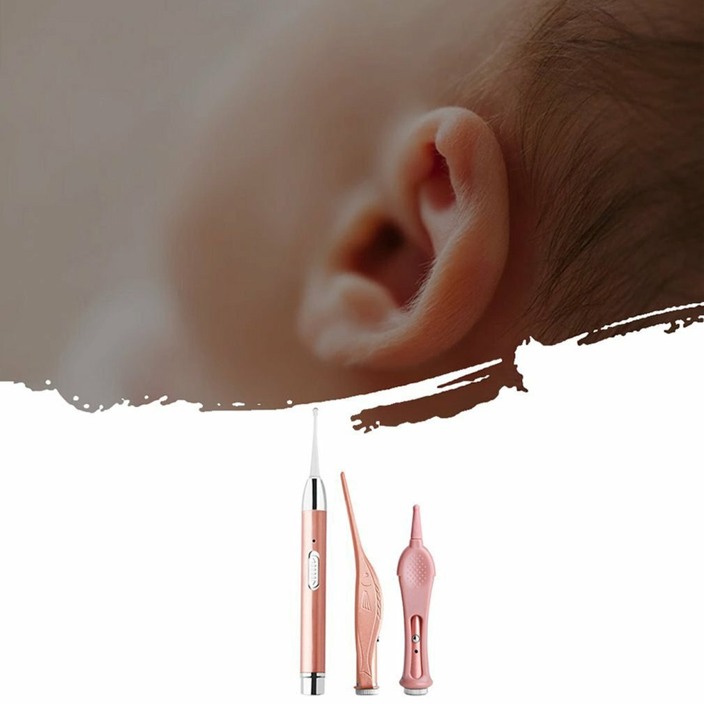 Pinzas luminosas recargables para oreja, pinzas para oreja