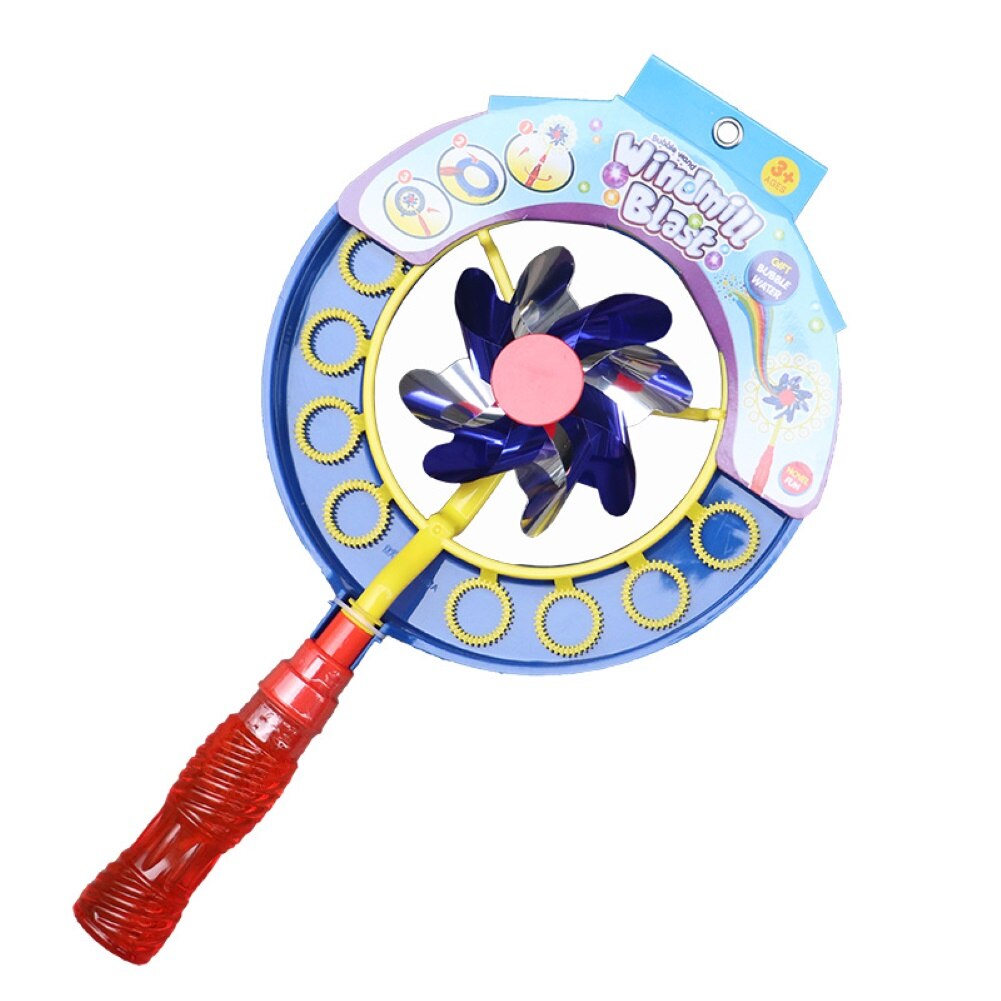 Dzieci ręczny wiatrak ręczny bańka dmuchanie różdżka kij dzieci zabawki robić zabawy na zewnątrz