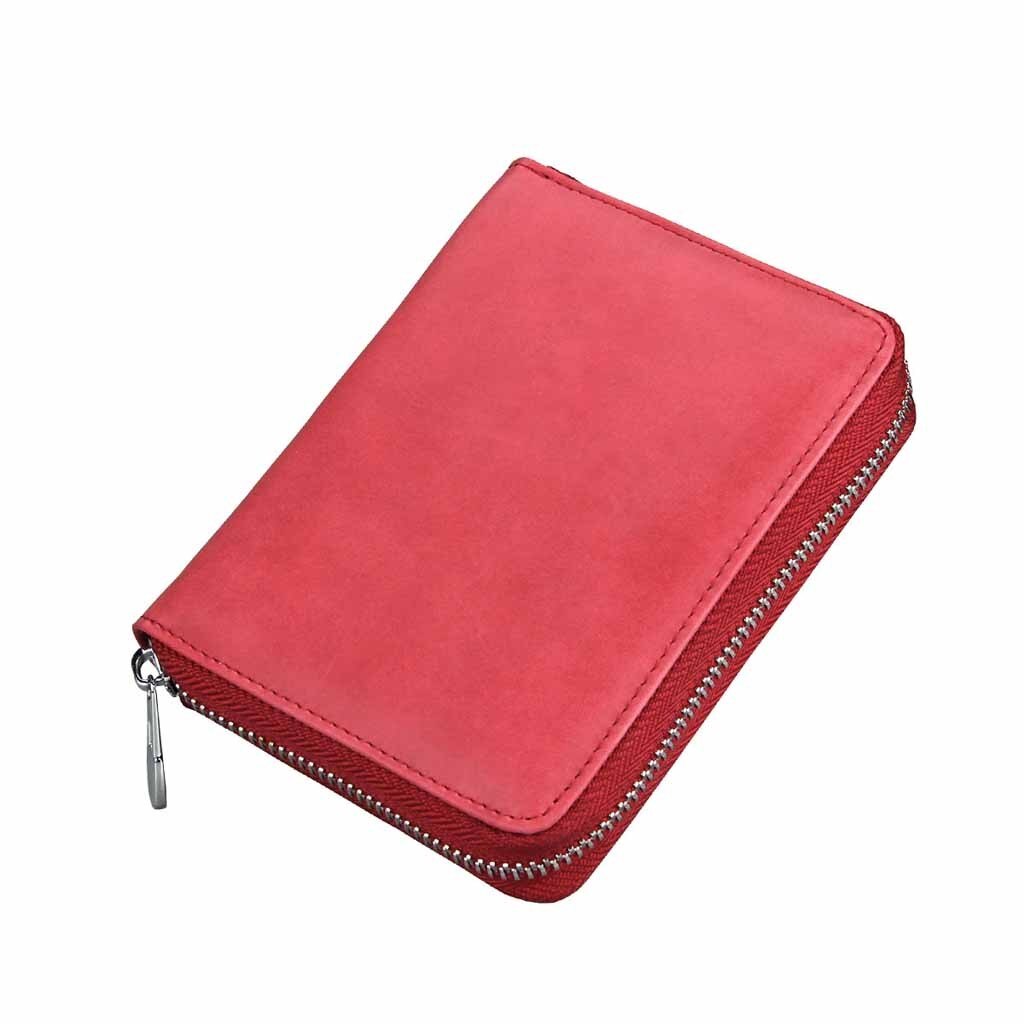 Portemonnee Pu Leer 24 Bits Card Case Vrouwen Business Bank Kaarten Houder Mannen Credit Paspoort Card Bag Id Paspoort card Wallet # G30