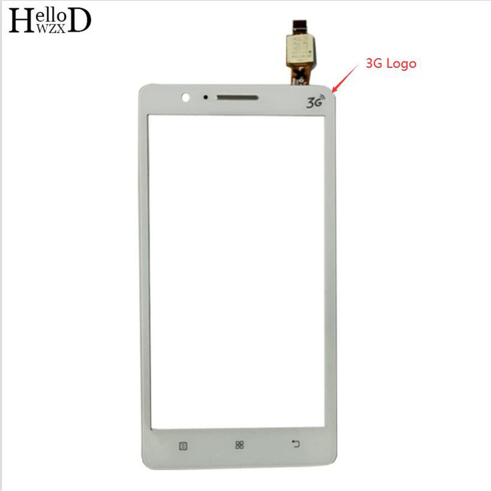 Touch Panel For Lenovo A536 536 Touch Screen Digitizer Front Outer Front Glass Lens Sensor: White 3G