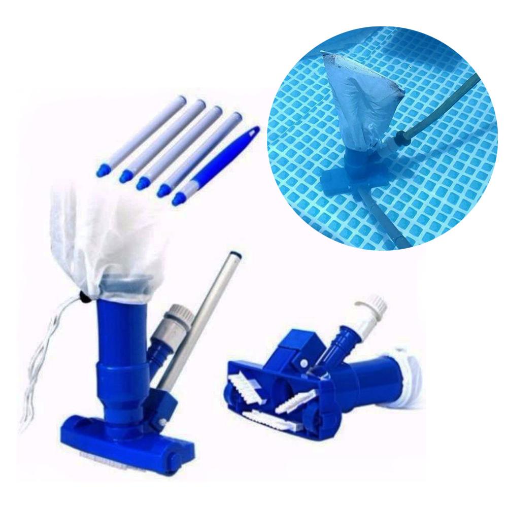 Aspirateur Manuel Pour Piscine Gonflable Et Spa – Portable, Sans électricité, Fonctionne Avec Tuyau D'arrosage, Avec Perche Télescopique 1,2 M