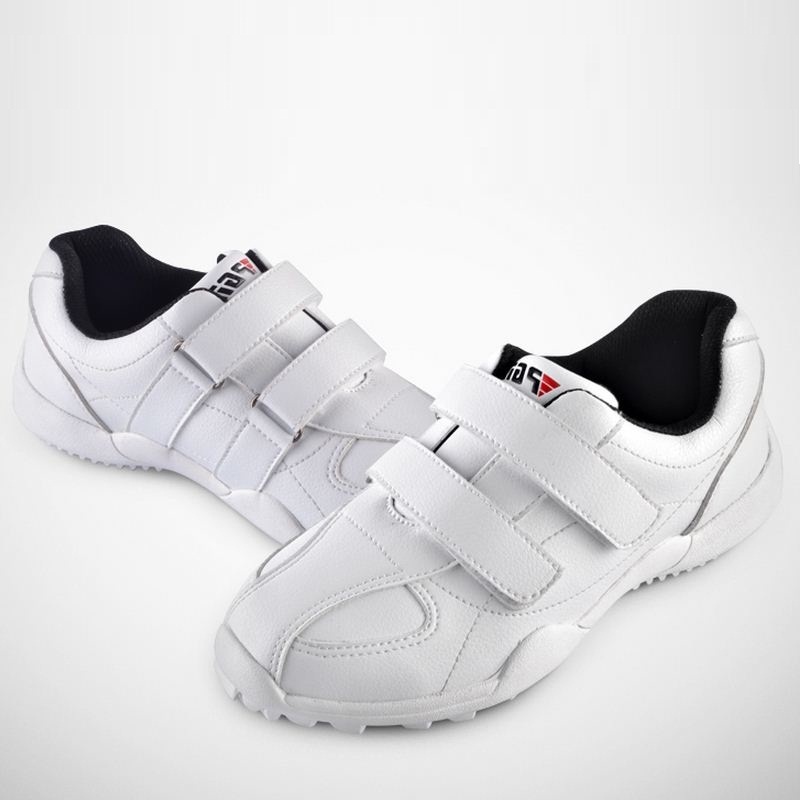 Zapatos de Golf para niñas, antideslizantes, transpirables, de malla, zapatillas para niños, zapatillas ligeras de atletismo con velcro AA20174